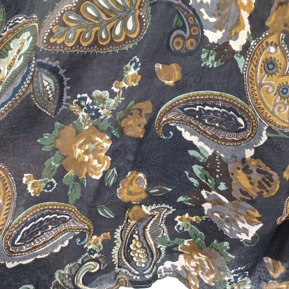 Soula Floral Paisley Embroidered Beaded Embellished Tunic Top Women's Artsy - Picture 6 of 10